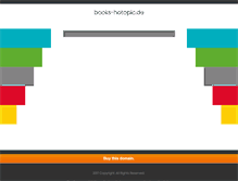 Tablet Screenshot of books-hotopic.de